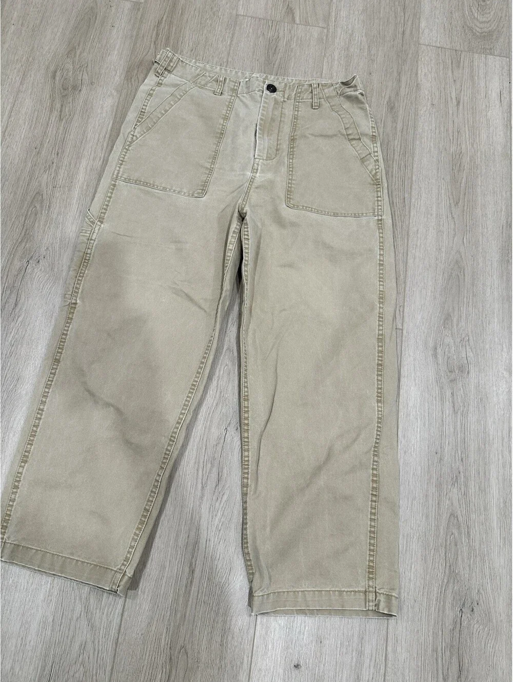 Blacksmith Store Pants Khaki Fatigue Pants Cotton Size Medium 32x26
